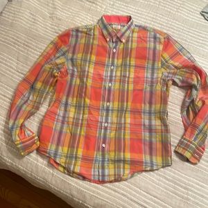 Bonobos lightweight plaid button down shirt